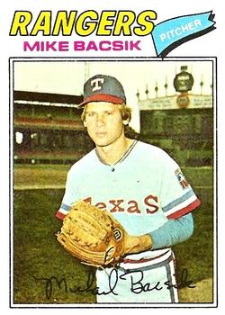 1977 Topps #103 Mike Bacsik Front