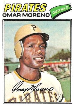 1977 Topps #104 Omar Moreno Front