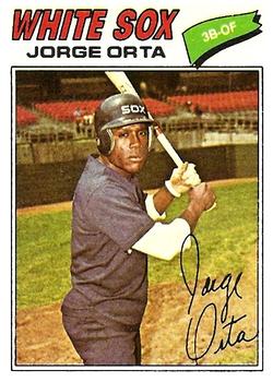 1977 Topps #109 Jorge Orta Front