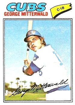 1977 Topps #124 George Mitterwald Front