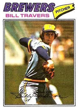 1977 Topps #125 Bill Travers Front