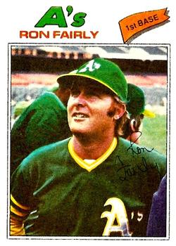 1977 Topps #127 Ron Fairly Front