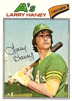 1977 Topps #12 Larry Haney Front