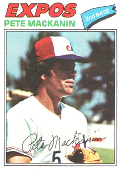 1977 Topps #156 Pete Mackanin Front