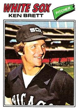 1977 Topps #157 Ken Brett Front