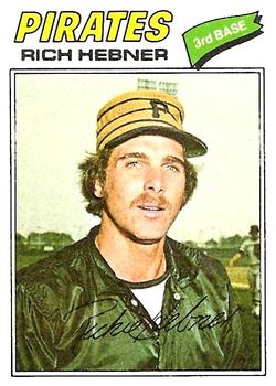 1977 Topps #167 Rich Hebner Front