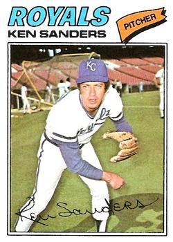 1977 Topps #171 Ken Sanders Front