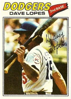 1977 Topps #180 Dave Lopes Front