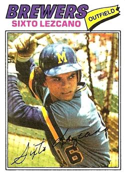 1977 Topps #185 Sixto Lezcano Front
