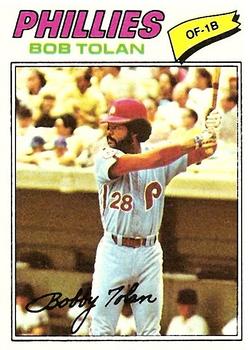 1977 Topps #188 Bob Tolan Front