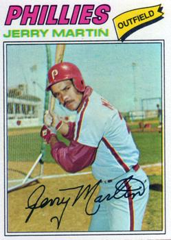1977 Topps #596 Jerry Martin Front