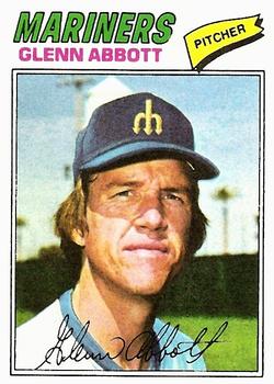 1977 Topps #207 Glenn Abbott Front