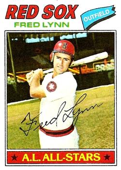 1977 Topps #210 Fred Lynn Front
