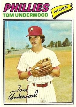 1977 Topps #217 Tom Underwood Front