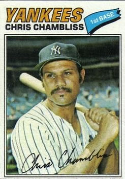 1977 Topps #220 Chris Chambliss Front