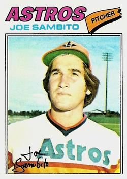 1977 Topps #227 Joe Sambito Front