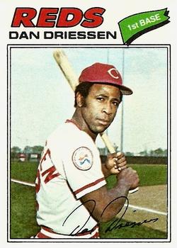 1977 Topps #23 Dan Driessen Front
