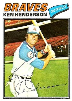 1977 Topps #242 Ken Henderson Front