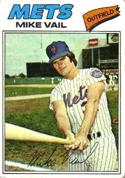 1977 Topps #246 Mike Vail Front