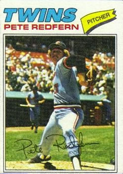 1977 Topps #249 Pete Redfern Front