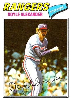 1977 Topps #254 Doyle Alexander Front