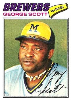 1977 Topps #255 George Scott Front
