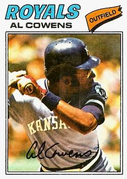 1977 Topps #262 Al Cowens Front
