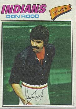 1977 Topps #296 Don Hood Front