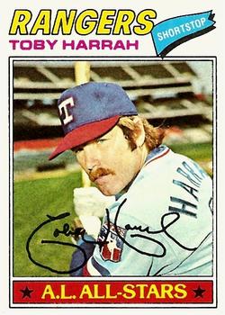 1977 Topps #301 Toby Harrah Front