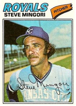 1977 Topps #314 Steve Mingori Front