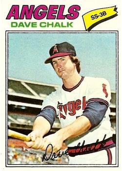 1977 Topps #315 Dave Chalk Front