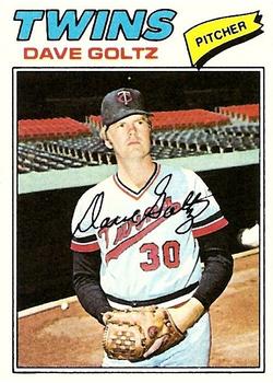 1977 Topps #321 Dave Goltz Front
