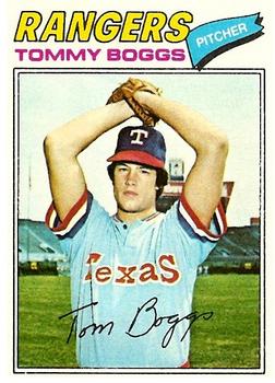 1977 Topps #328 Tommy Boggs Front