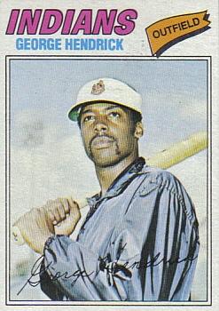 1977 Topps #330 George Hendrick Front