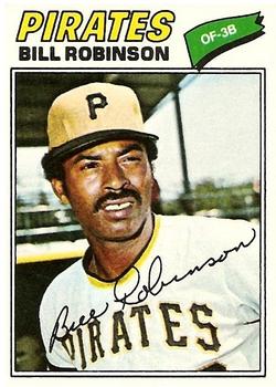 1977 Topps #335 Bill Robinson Front