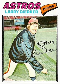 1977 Topps #350 Larry Dierker Front