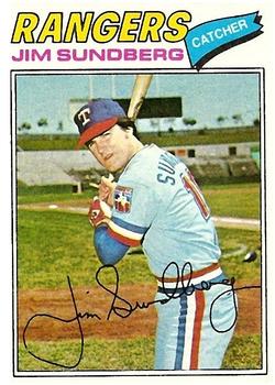 1977 Topps #351 Jim Sundberg Front