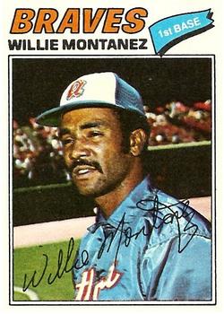 1977 Topps #410 Willie Montanez Front
