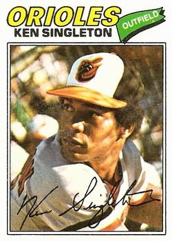 1977 Topps #445 Ken Singleton Front