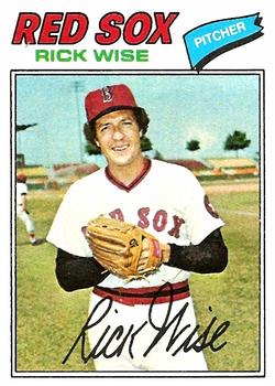 1977 Topps #455 Rick Wise Front