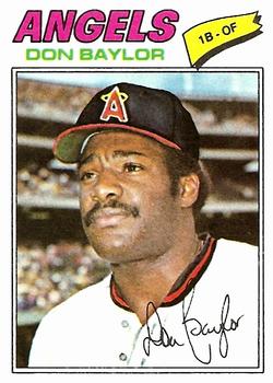 1977 Topps #462 Don Baylor Front