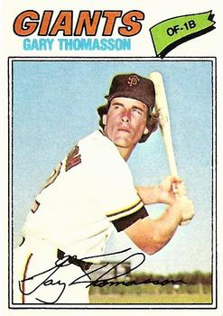 1977 Topps #496 Gary Thomasson Front