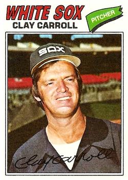 1977 Topps #497 Clay Carroll Front