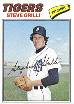 1977 Topps #506 Steve Grilli Front