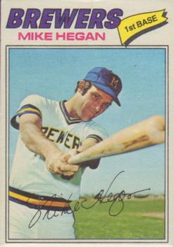 1977 Topps #507 Mike Hegan Front