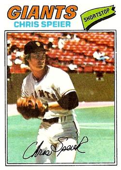 1977 Topps #515 Chris Speier Front