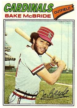 1977 Topps #516 Bake McBride Front