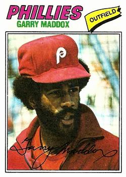 1977 Topps #520 Garry Maddox Front
