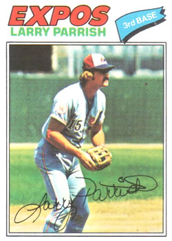 1977 Topps #526 Larry Parrish Front