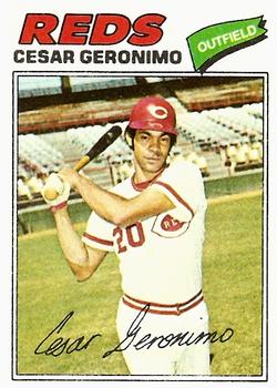 1977 Topps #535 Cesar Geronimo Front